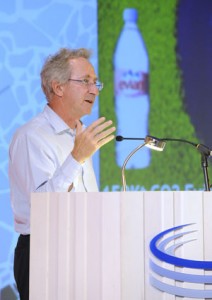 Franck Riboud, presidente y director ejecutivo de Danone, otro de los ponentes del congreso.